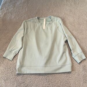 Lululemon oversize soft sweater size 6 color mint